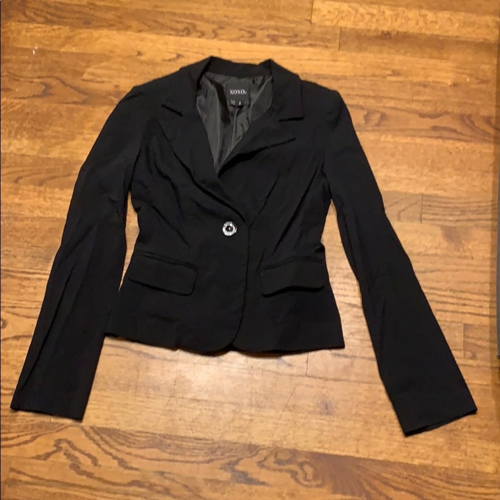 XOXO Black Blazer size small used